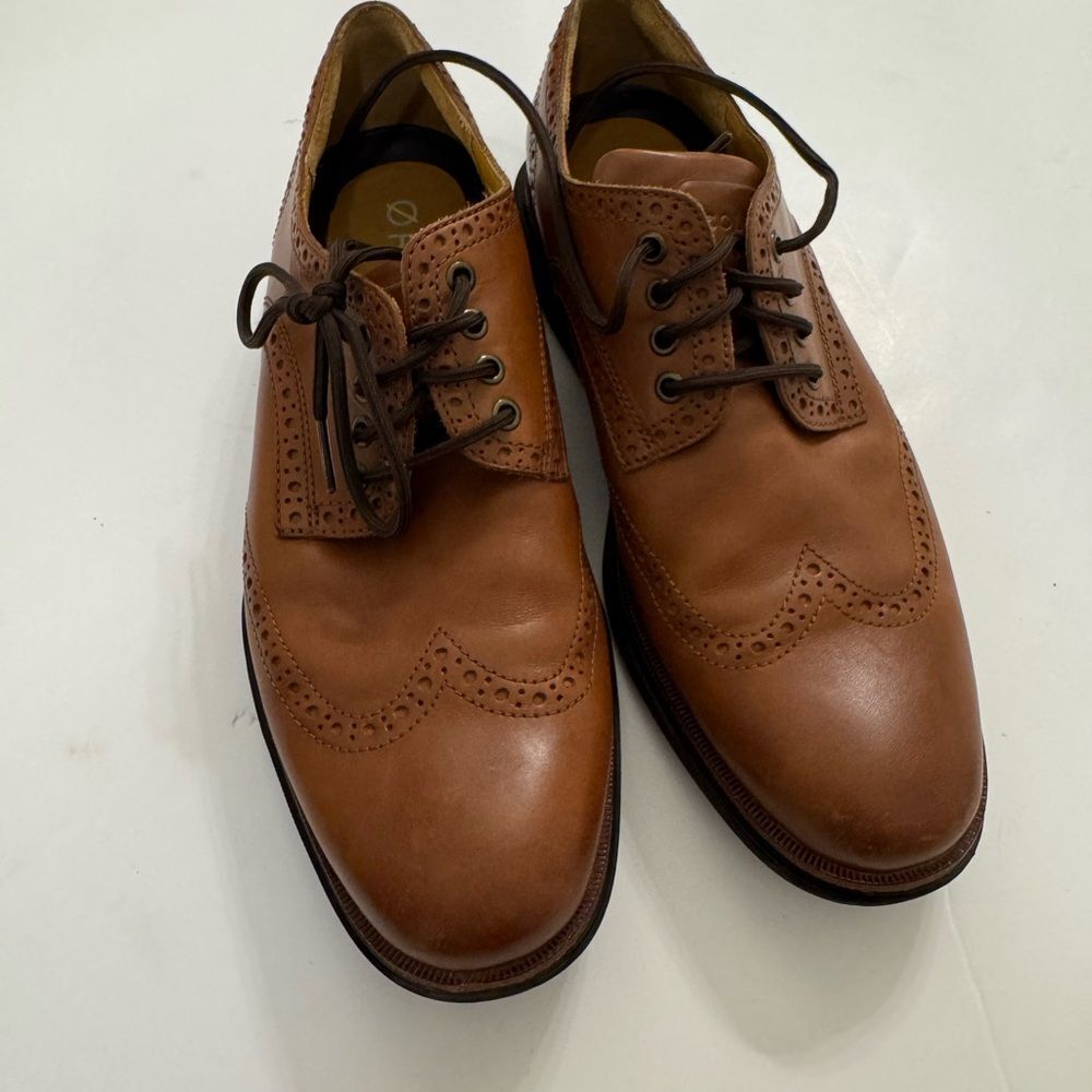 Cole Haan Tan Original Grand Leather Men's Oxfords